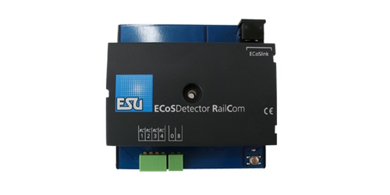 ESU 50098 ECoSDetector RC Rückmeldemodul, 4 RailCom-Eingänge