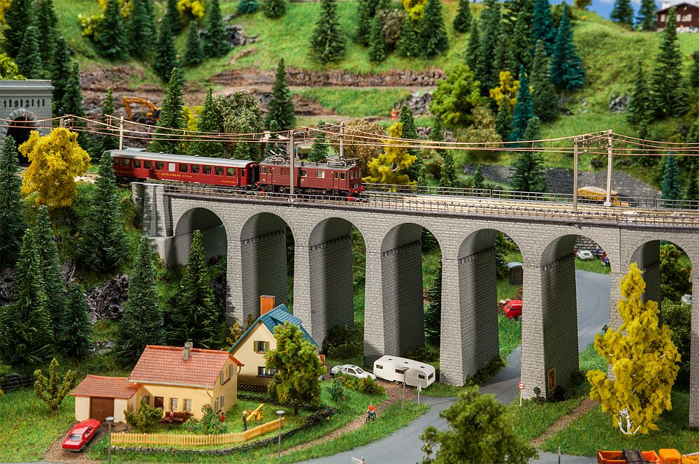 Faller 222599 Spur N Viadukt-Set, 2-gleisig, gerade