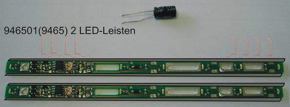 Fleischmann 946501 LED Innenbeleuchtung Ers. fuer