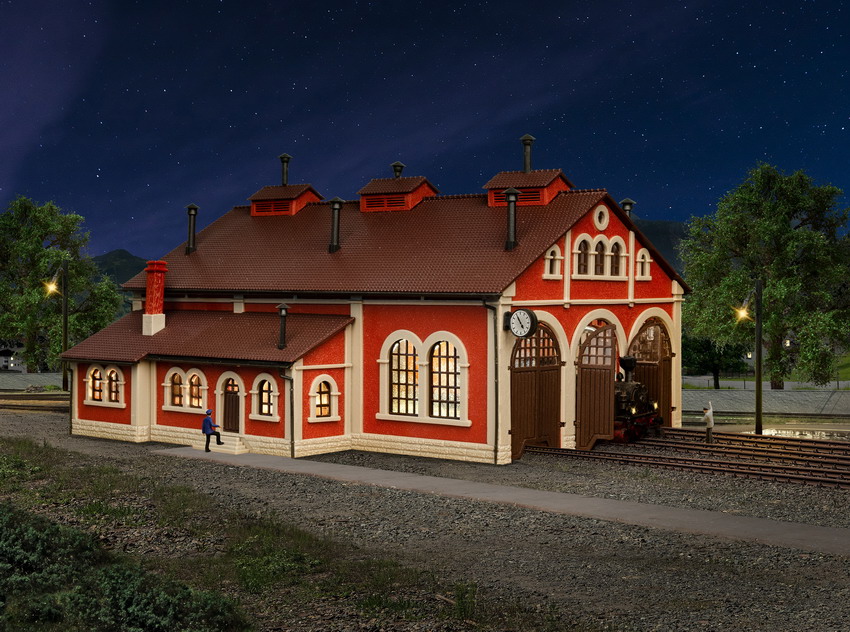 Vollmer 47609 Spur N Lokschuppen, dreiständig      75,95