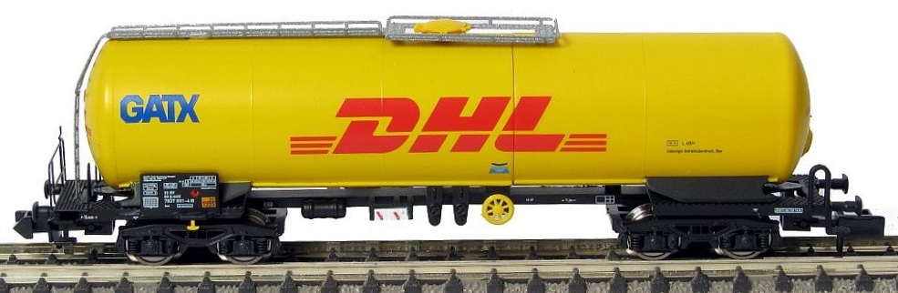 Arnold 6291 Spur N  Kesselwagen DHL/GATX, Ep 5-6