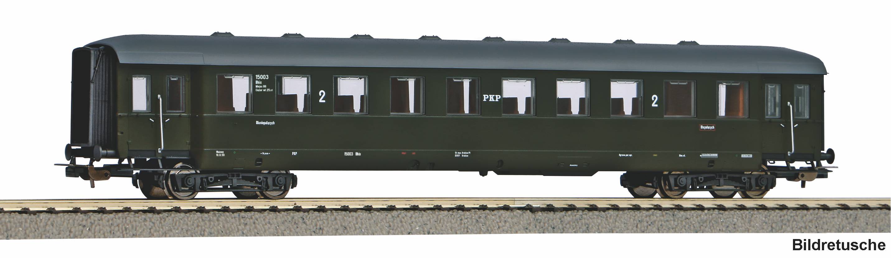 PIKO 53288 Spur H0  Eilzugwagen 2. Klasse PKP III   69
