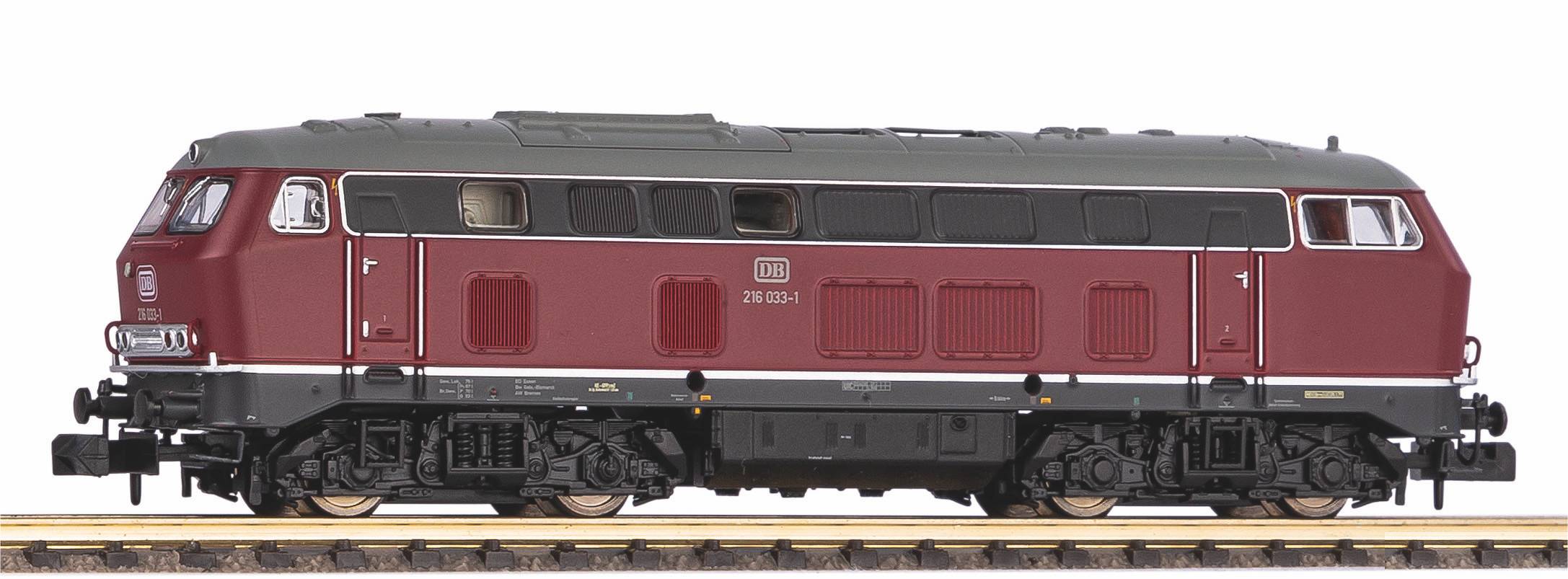 PIKO 40529 N-Diesellok/Sound BR 216 DB Ep.4 + Next18 Dec.