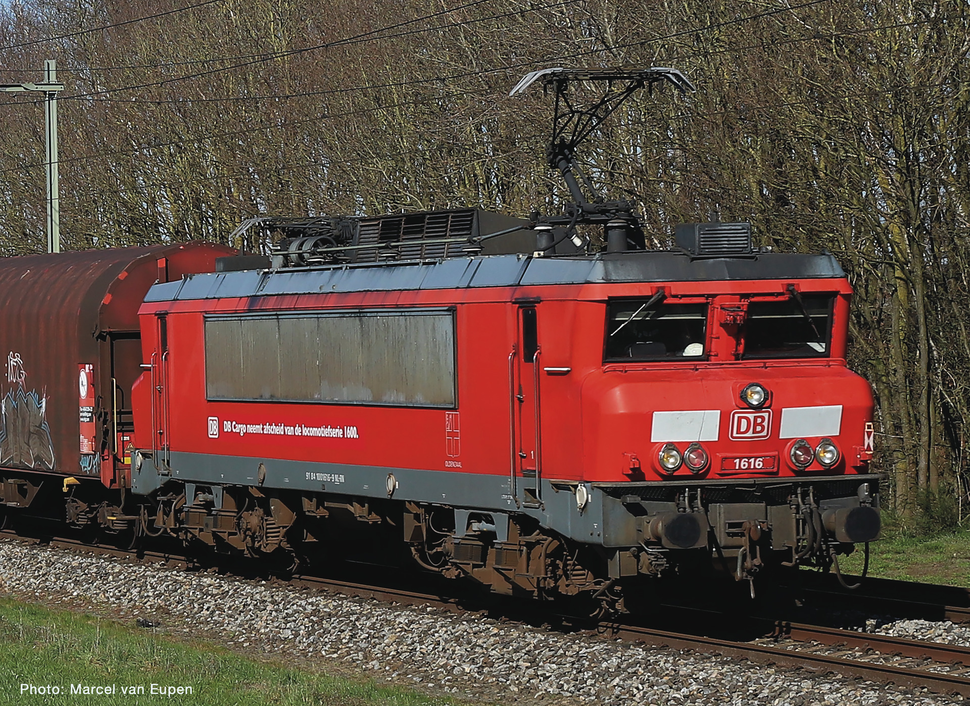 Fleischmann 732171 Spur N E-Lok 1616 rot SOUND DB Epoche 6