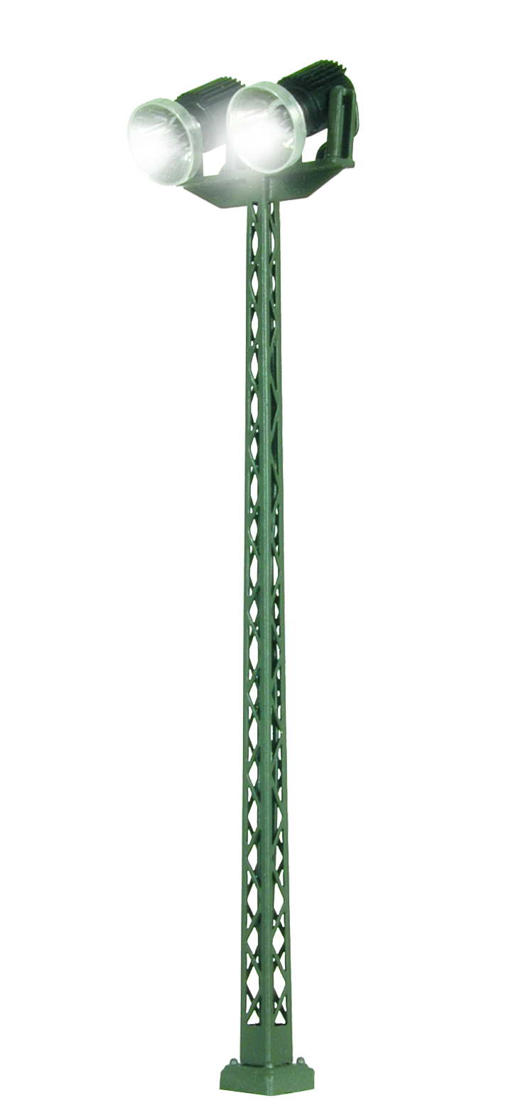 Viessmann 6532 Spur N Flutlichtstrahler dop., LED  34,5