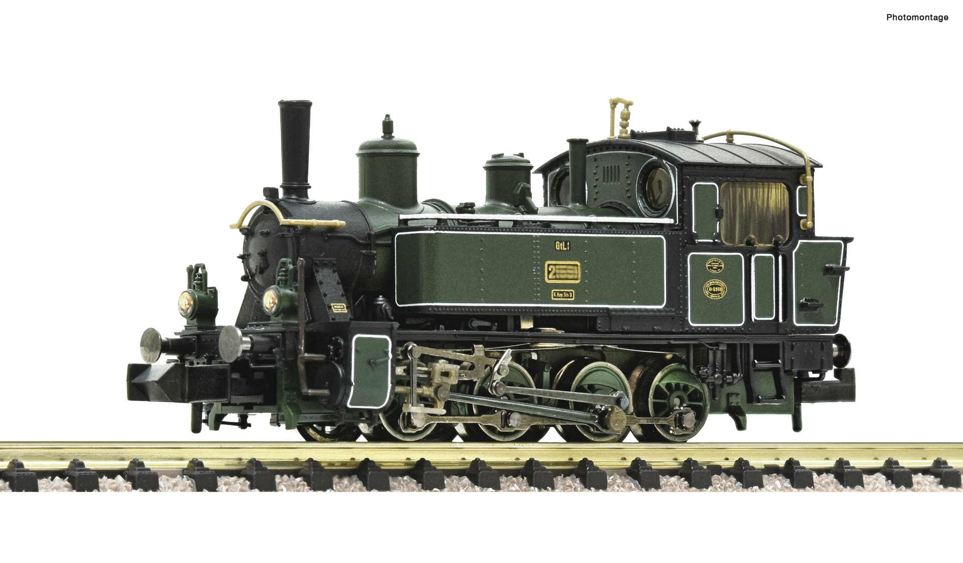 FLEISCHMANN 7160012 Spur N  Dampflok GtL 4/4 gruen    229,9