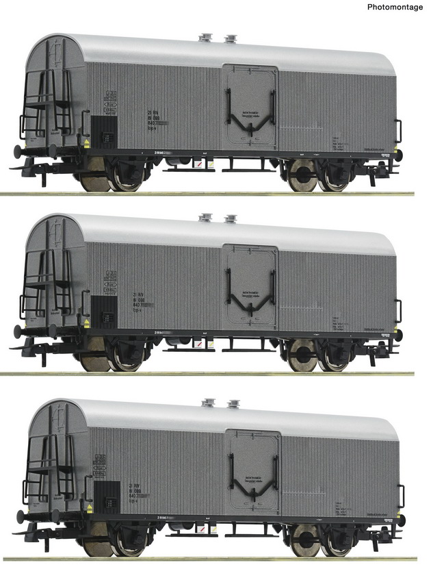 ROCO 6600140 Spur H0 3er Set Kühlwagen ÖBB            99,9