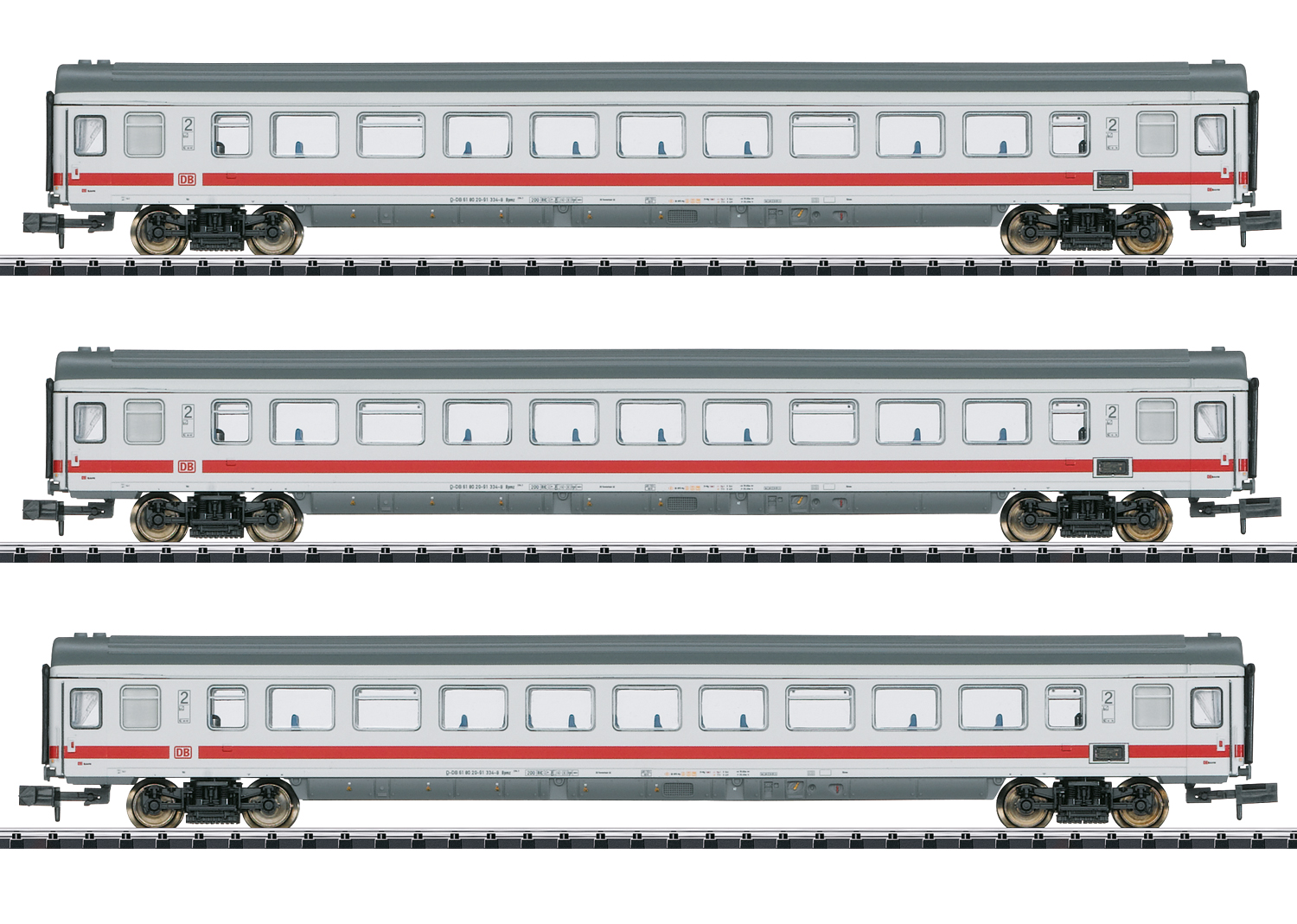 Spur N IC-Schnellzugwagen-Set DB AG Ep V  NH2021[UVP 165,00]