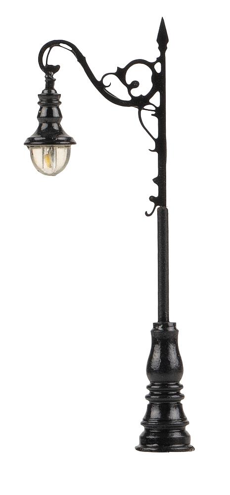 Faller 272227 Spur N LED-Laterne, Bogenleuchte, kaltweiß