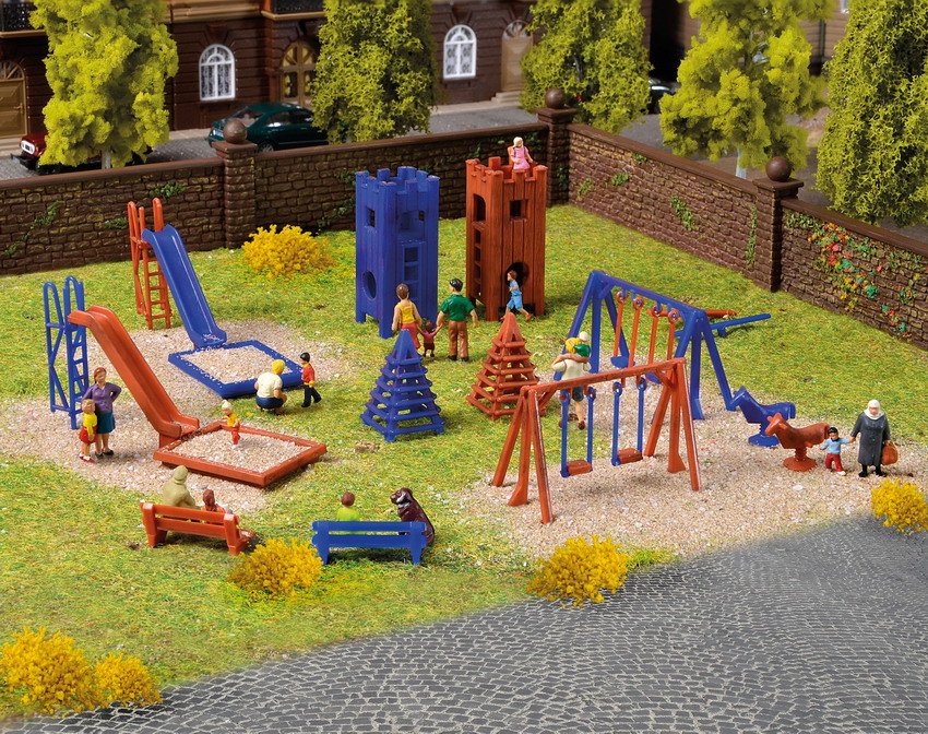 Vollmer 43665 Spur H0 Deko-Set Kinderspielplatz    17,5