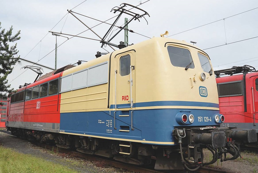 Piko 21685 Spur H0=DC E-Lok BR 151 129-4 DB Sound Ep 6