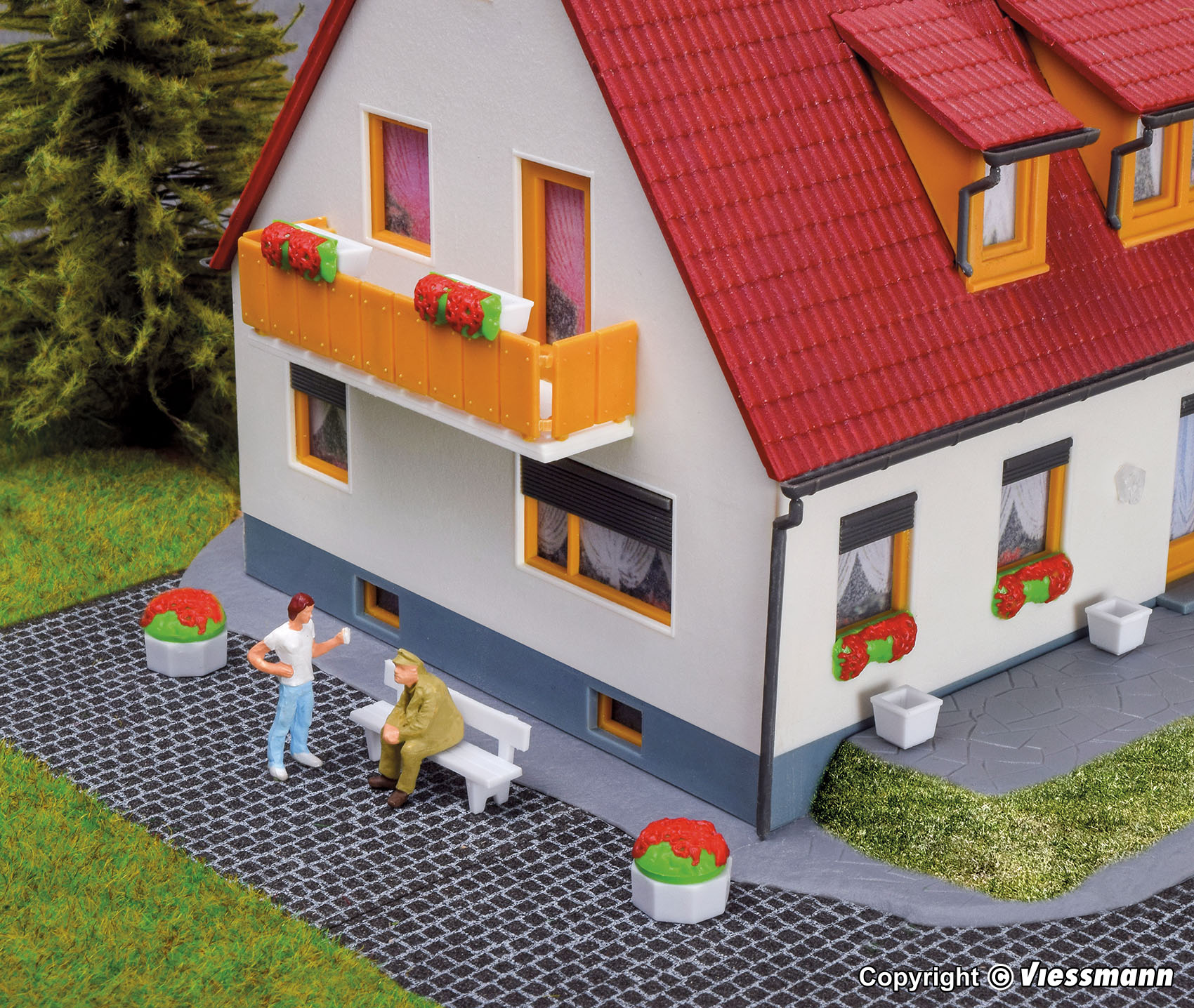 Kibri 38141 Spur H0 Deko-Set Gartenausstattung     9,95