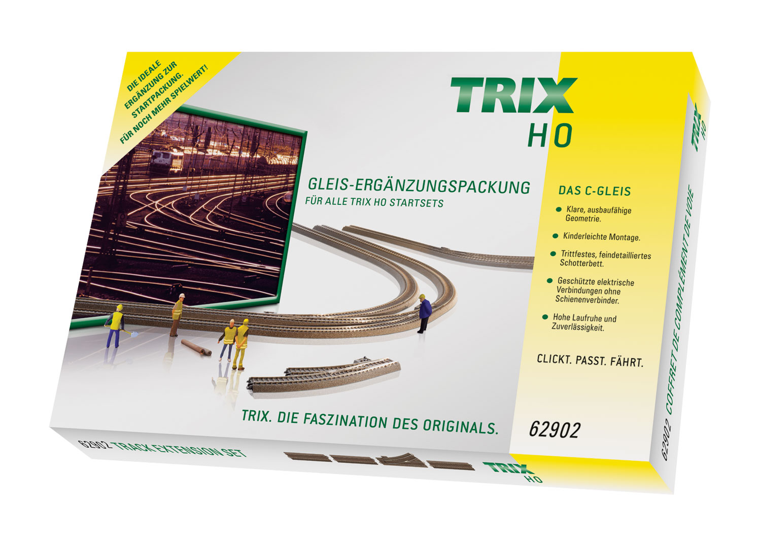 Trix 62902 Spur H0 C-Gleis-Ergänzungspackung C2       79,99