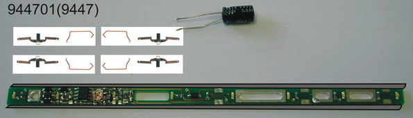 Fleischmann 944701 LED Innenbeleuchtung Ersatz fue