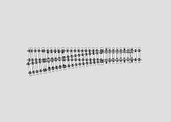 Märklin 59084 Spur 1  Weichen-Set links               259