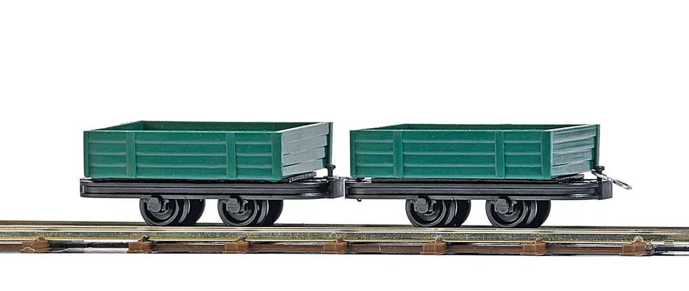 Spur H0  12206 2 Niederbordwagen H0                   27,99