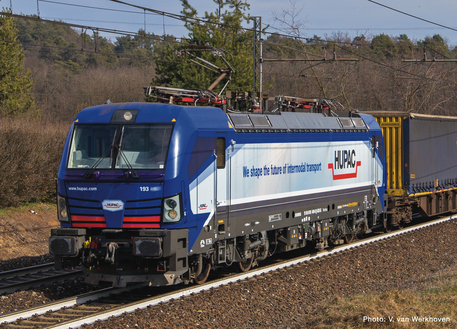 Fleischmann 739316  Spur N E-Lok Vectron BR 193 Hupac SBB