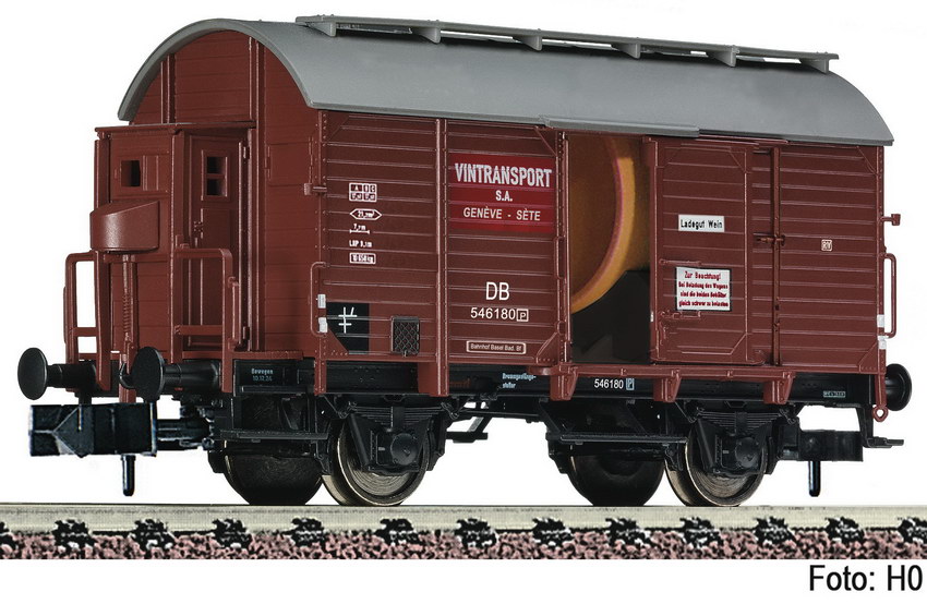 Spur N Weinkesselwagen DB bewegliche Türen