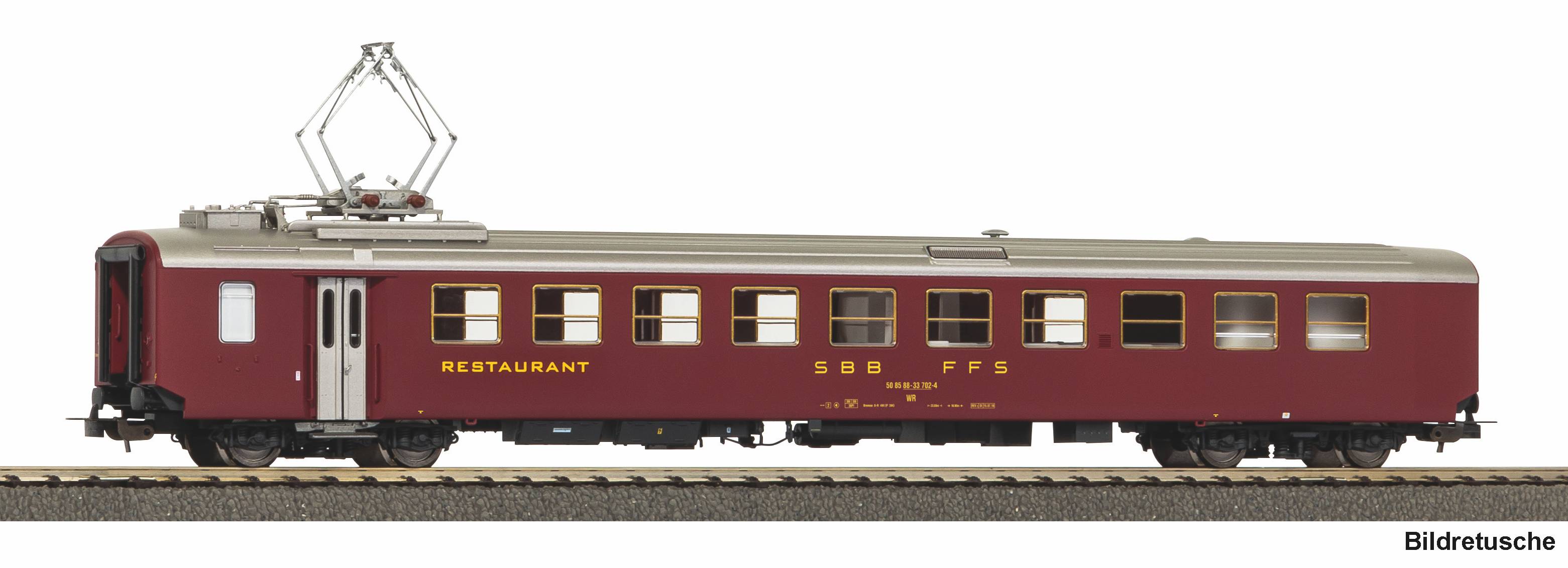 PIKO 96677 Spur H0  EW I-Wagen Speisewagen SBB-H V  98