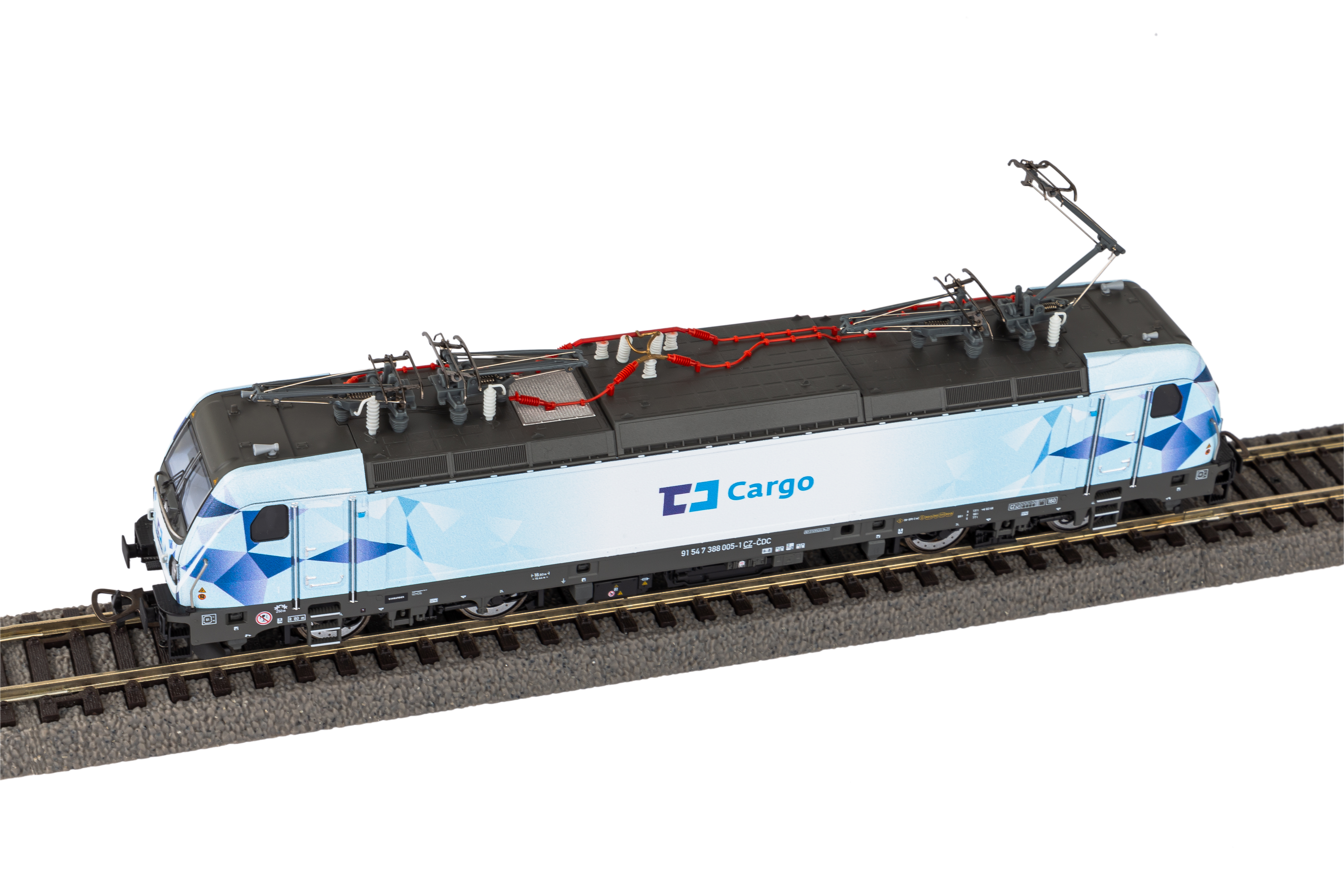 H0 DC E-Lok BR 388 CD Cargo VI                 [UVP 199