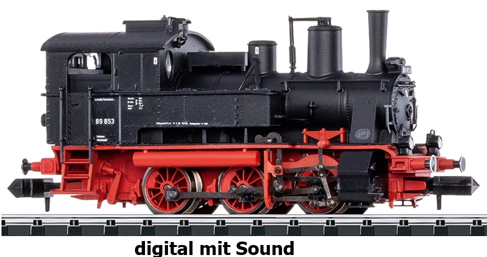 Minitrix 16890 Spur N Dampflokomotive Baureihe 89.    369