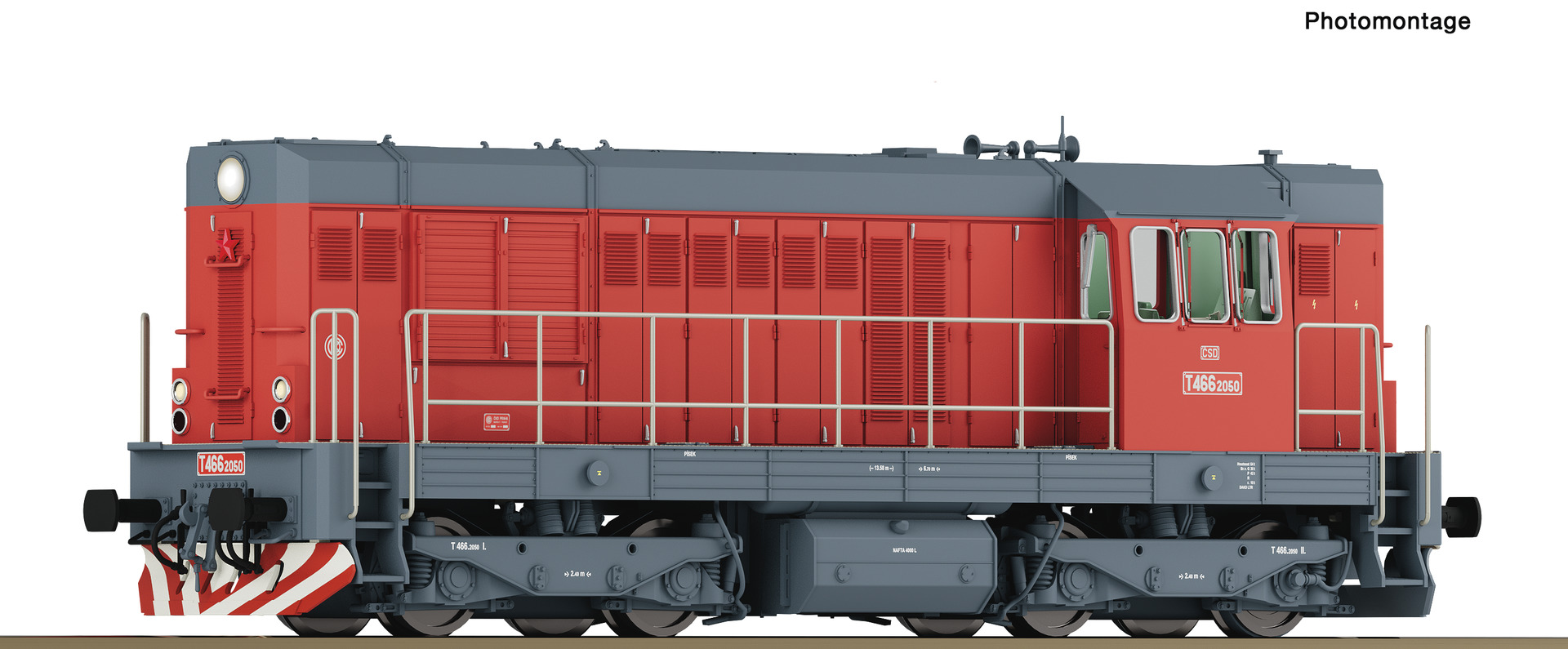 ROCO 7320003 Spur H0 Diesellok T466.2 CSD AC-Sound AC 344,9