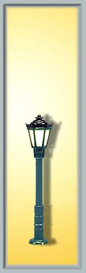 Viessmann 6472 Spur N Parklaterne gruen, LED       14,5