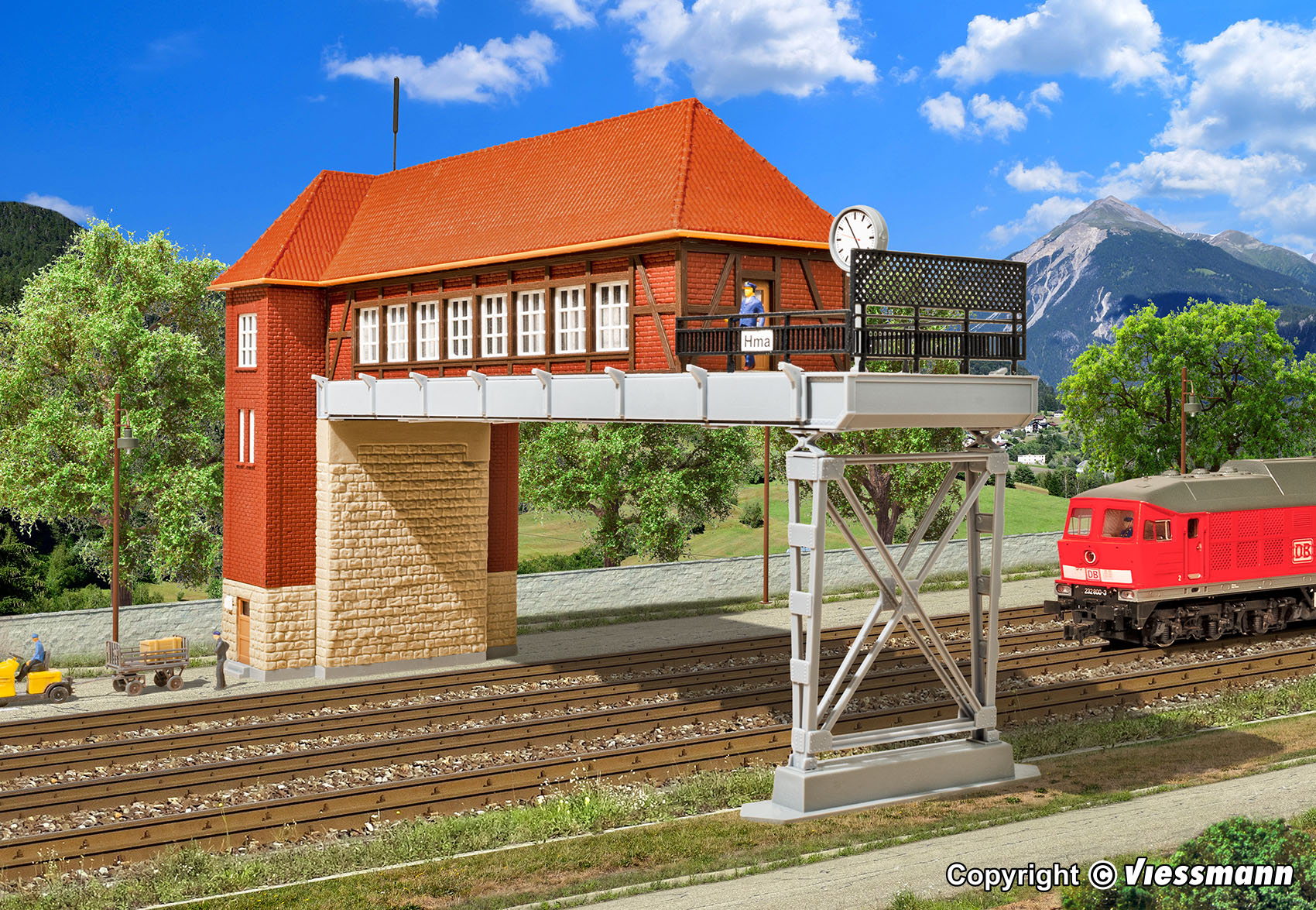 Kibri 39310 Spur H0 Brueckenstellwerk Hamm         46,95
