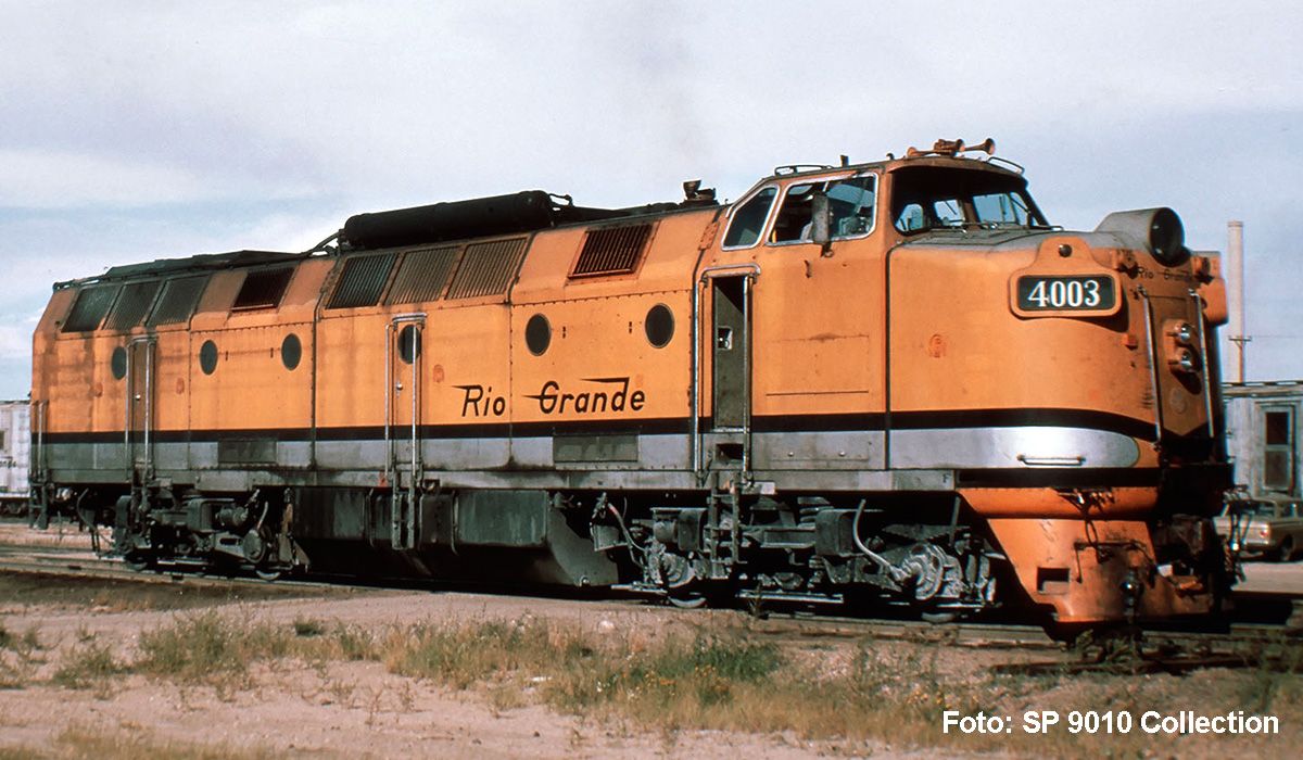 PIKO 97835 Spur H0  Diesellok/Sound D&RGW 4003 modif449