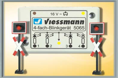 Viessmann 5060 Spur H0 Andreaskreuze, 2 St+Blink.  41,95