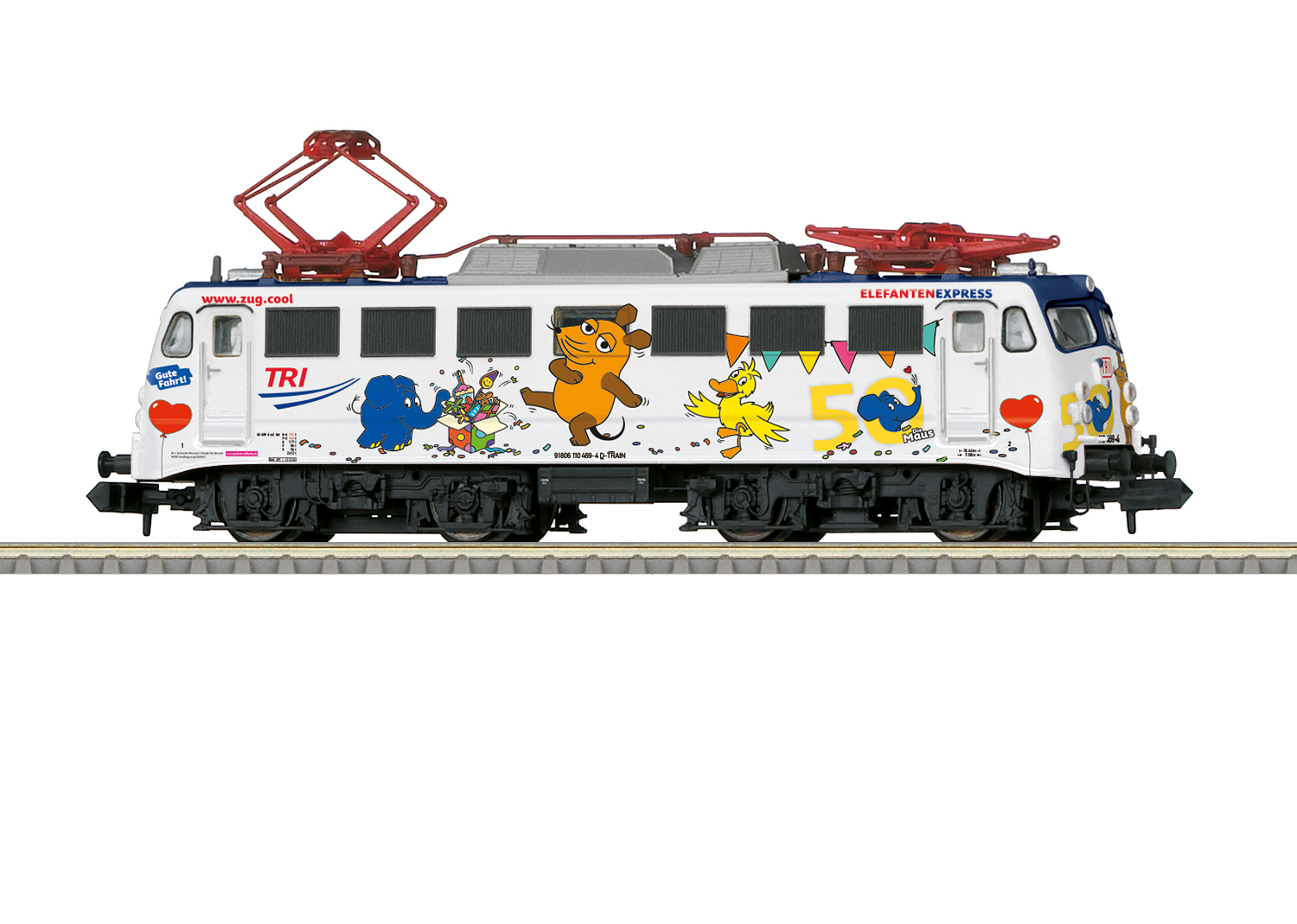 Minitrix 16260 Spur N Elektrolokomotive BR 110 Mauslok 349,0