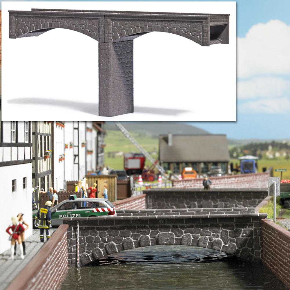 H0     Steinbrücke H0                           [UVP  11.49]