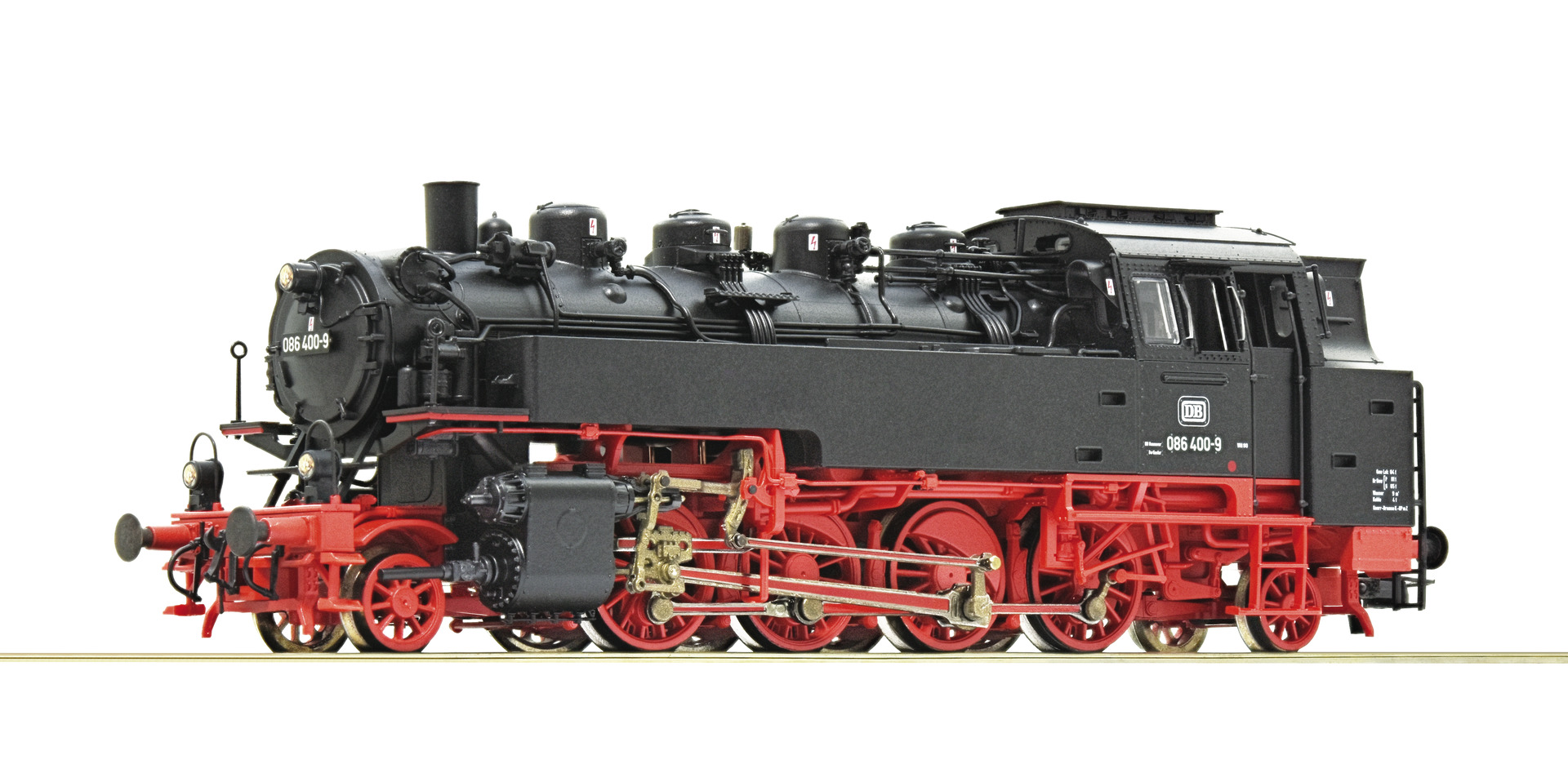 Roco 70317 H0 =  Dampflok BR 86 DB Ep 4        #