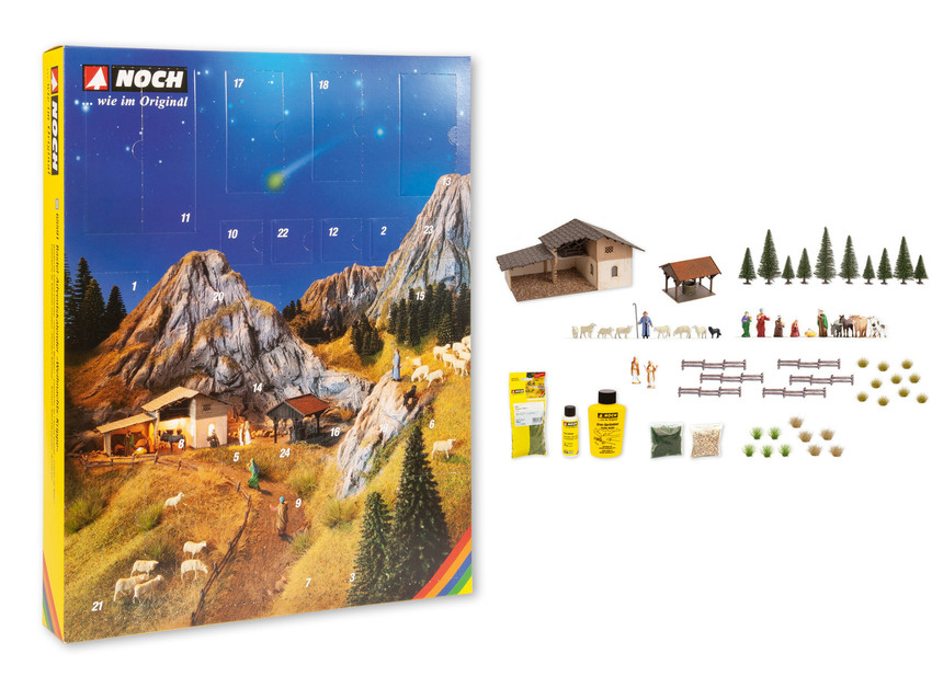 HO Bastel-Adventskalender    Weihnnachten   e[UVP 119,99 ] ]