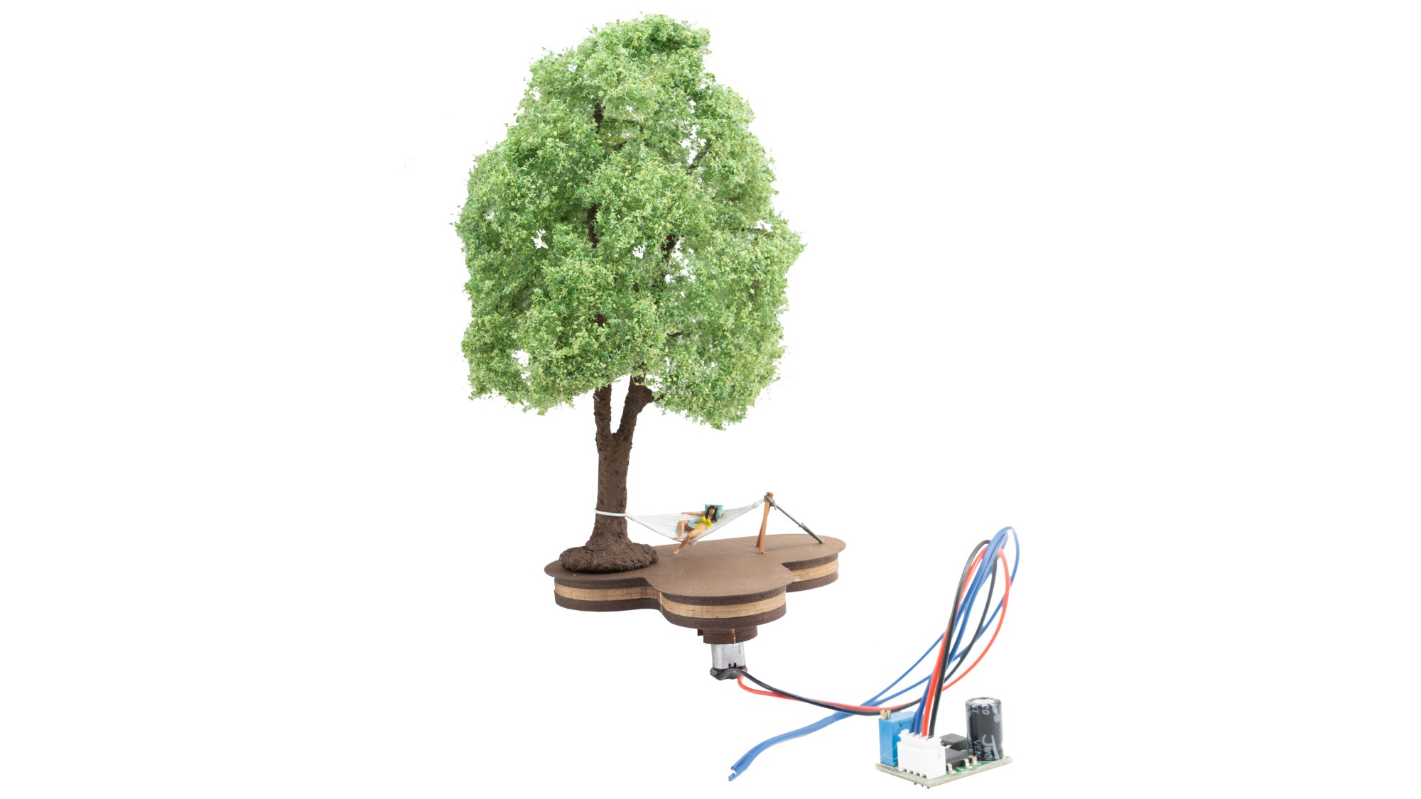 NOCH 21773 Spur H0 micro-motion Baum mit Hängematte 65,99
