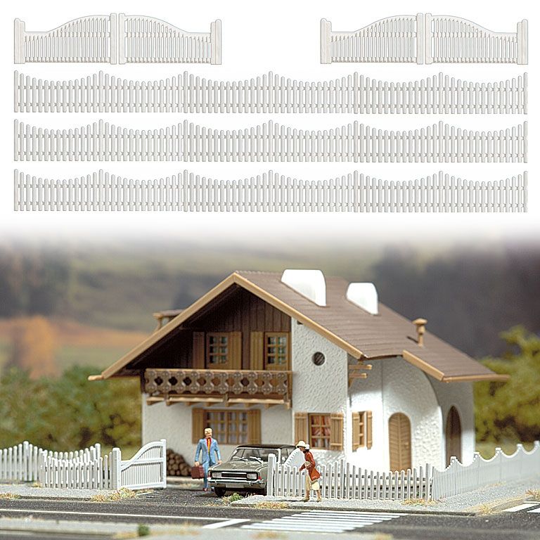 H0     Gartenzaun H0                                  07.79]