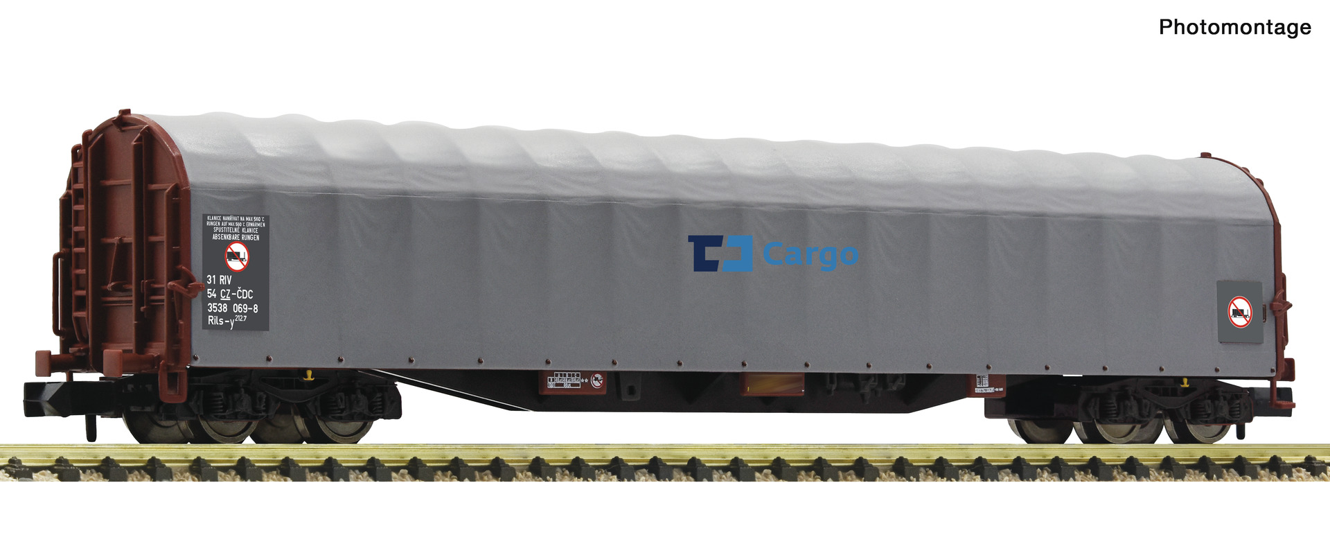Spur N Schiebeplanenwagen Rilns CD   NH2021   ey[UVP 049.90]