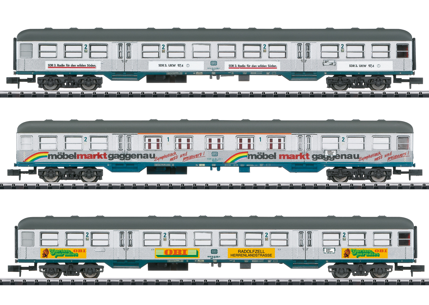Spur N Eilzugwagen-Set DB               NH###1  [UVP 169   ]