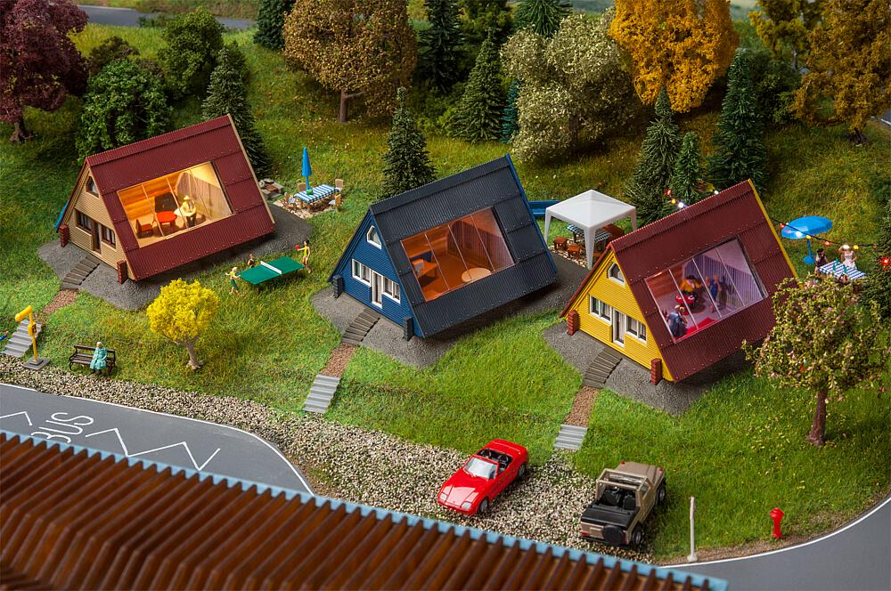 Faller 130606 Spur H0 NURDA Ferienhäuser-Set          34,49