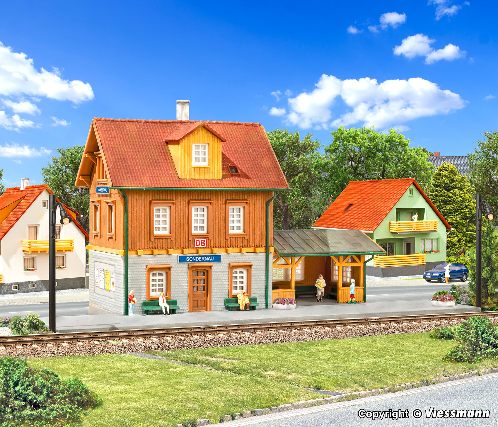 Kibri 37757 Spur N Bahnhof Sondernau               35,5