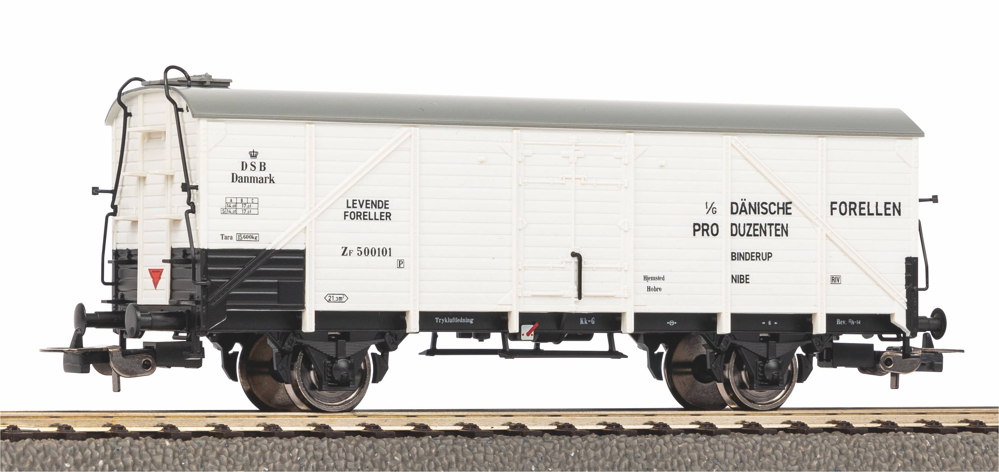 PIKO 24542 Kühlwagen Dänische Forellen DSB Ep3