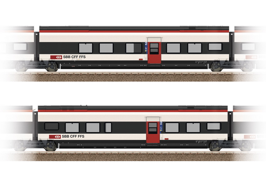 Trix 23281 Spur H0 Ergänzungswagen-Set 1 zum RABe     279