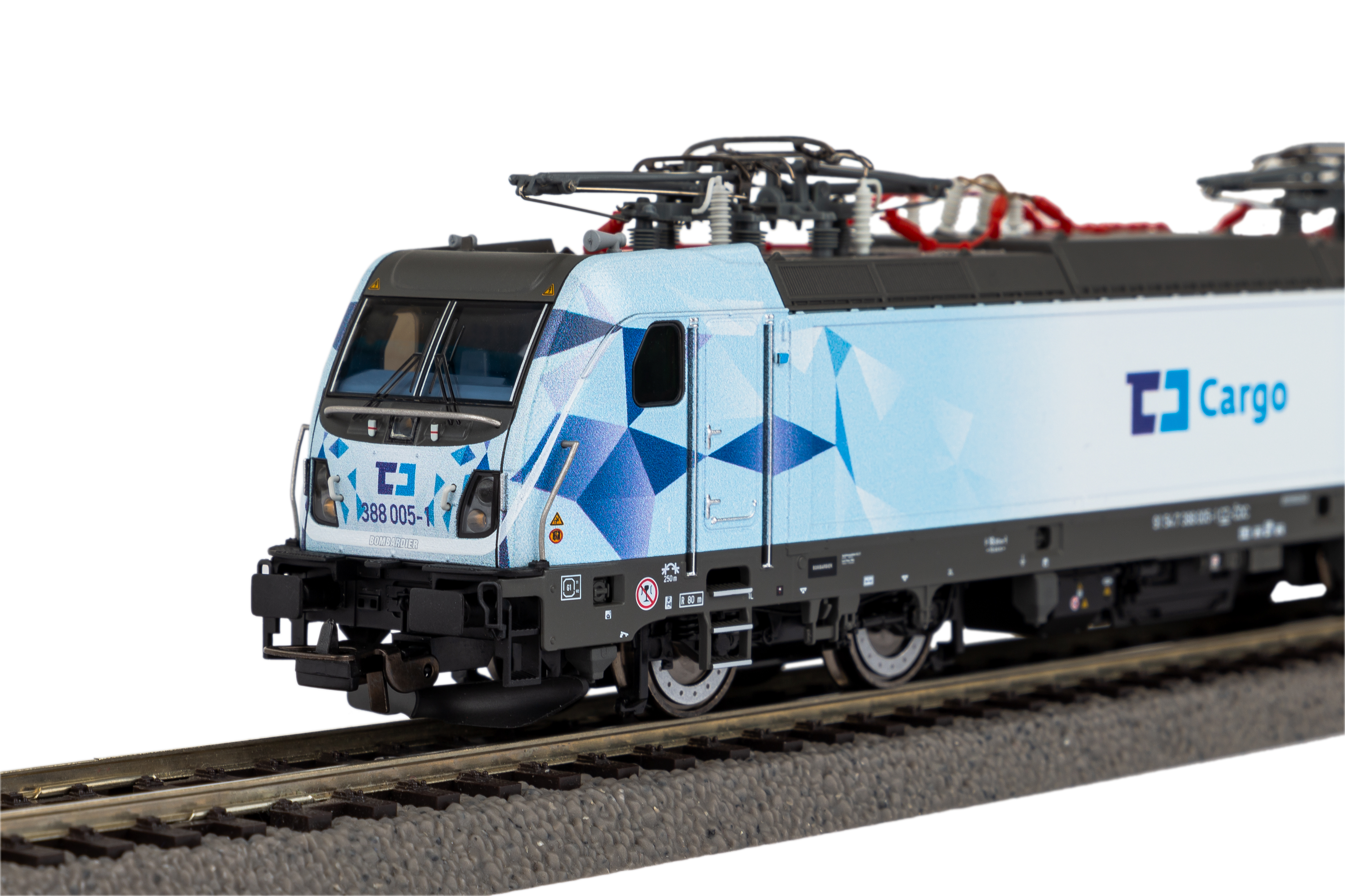 H0 DC E-Lok BR 388 CD Cargo VI                 [UVP 199