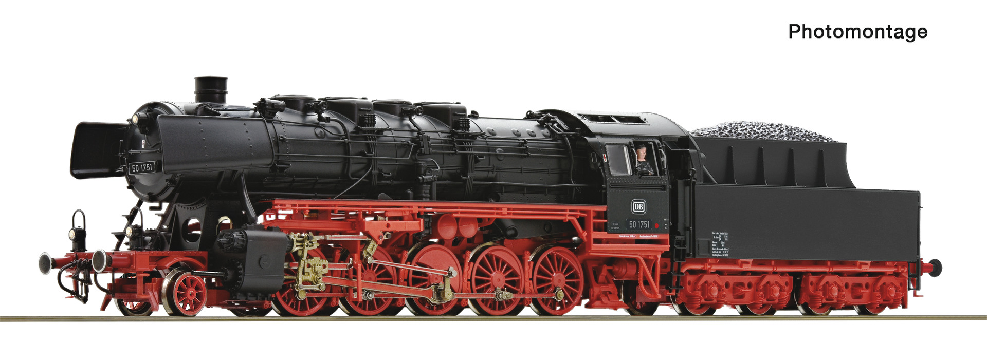 ROCO R7120046 Spur H0 Dampflokomotive 50 1751 AC      479,9