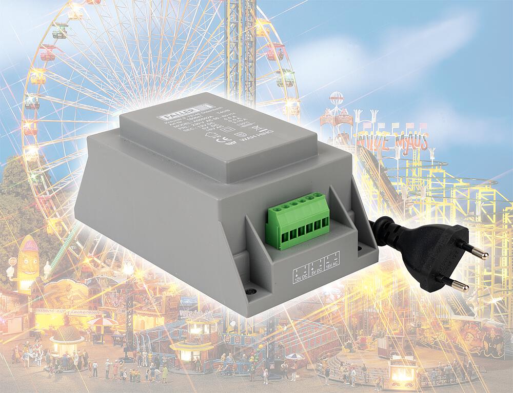 Faller 180641 Spuren H0, TT, N Transformator 50 VA 50-60Hz