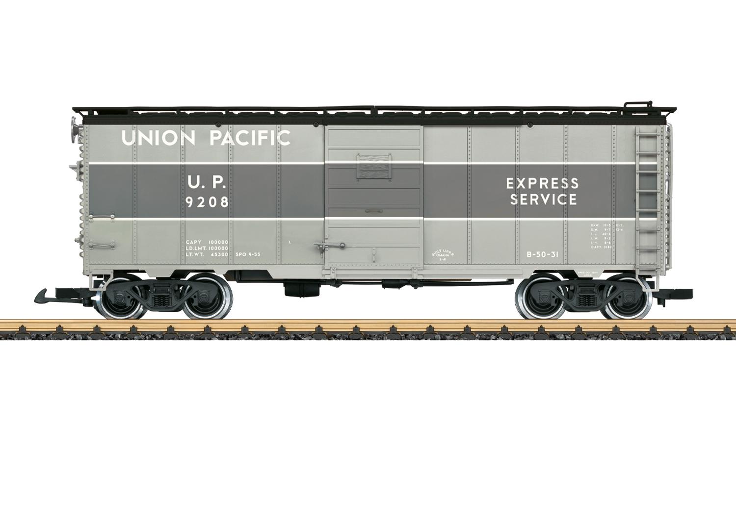 LGB 41918 Spur G Steel Box Car U.P.                   249