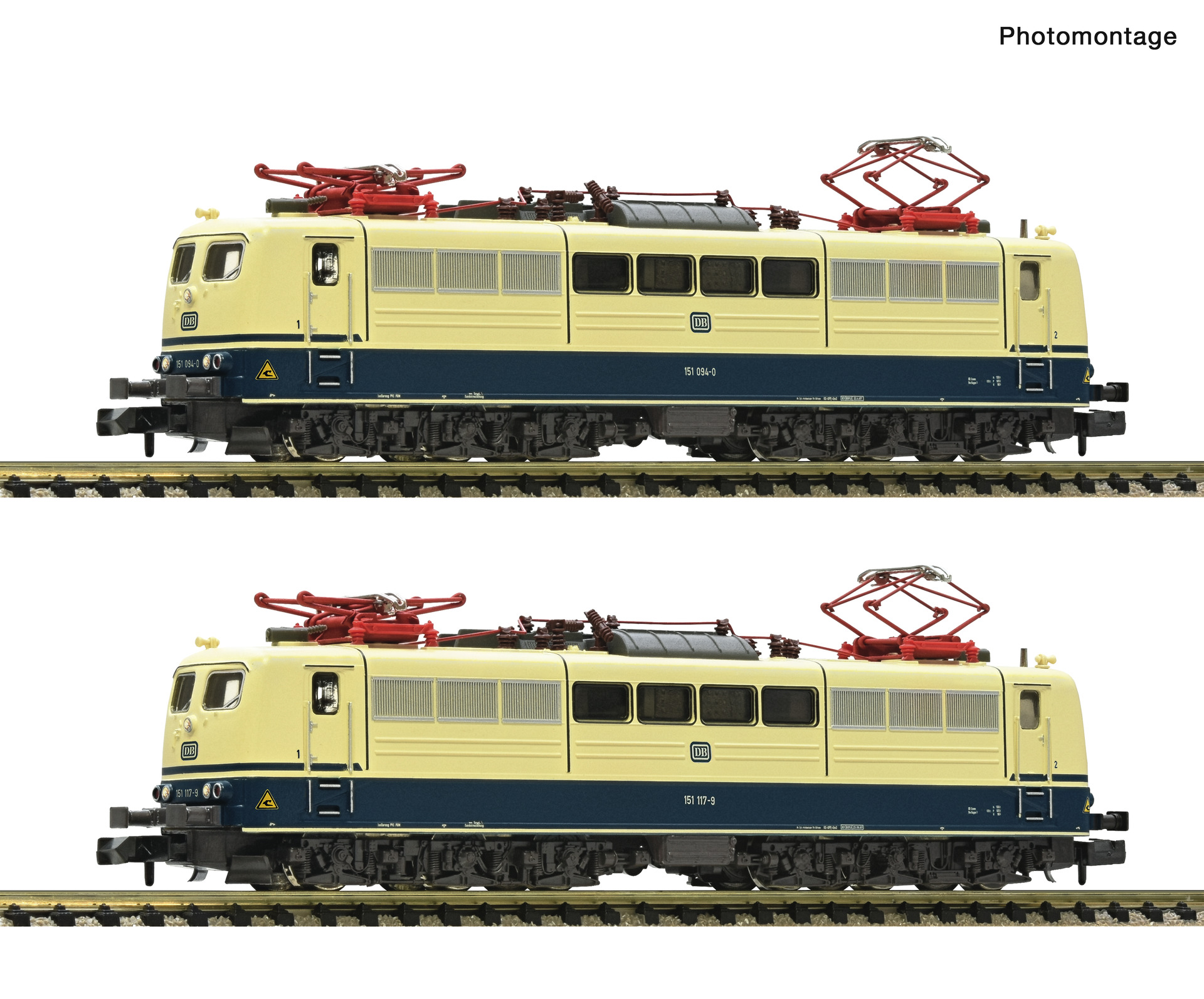 FLEISCHMANN 7570076 Spur N  2-tlg. Set: Elektrolokomotiven 1