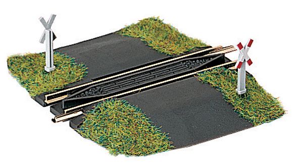 FLEISCHMANN 9499 Spur N  Gleis BAHNUEBERGANG UNBESCHRANKT