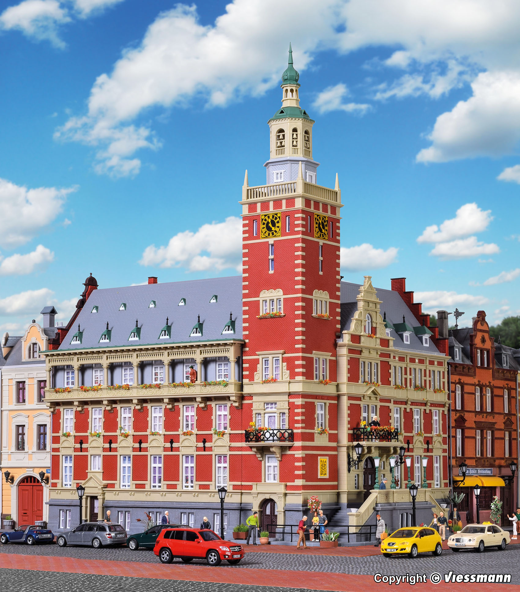 Kibri 38381 Spur H0 Rathaus Leer                   122,95