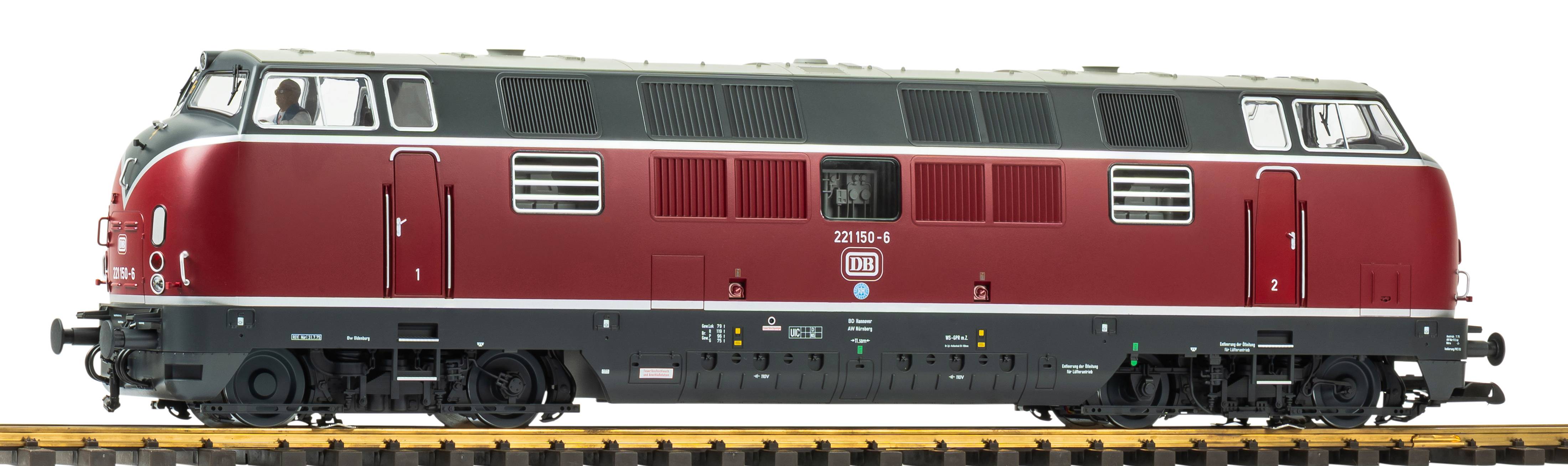 PIKO 37461 G-Diesellok/Sound BR 221 DB Ep.4